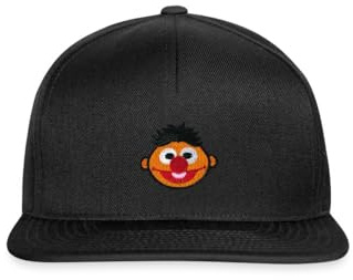 Spreadshirt Sesamstraße Ernie Als Stickmotiv Snapback Cap