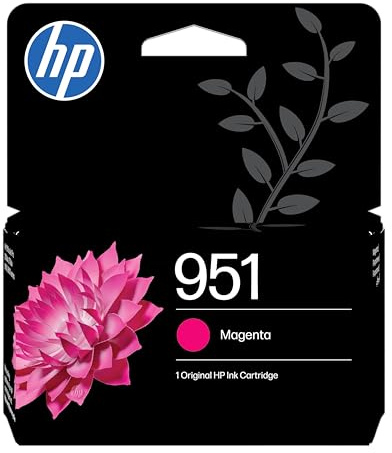 HP 951 Magenta, Original Druckerpatrone | Tinte für HP OfficeJet Pro 250dw, 270dw, 8100, 8600, ~535 Seiten (CN051AE)
