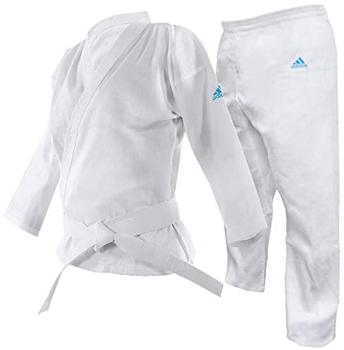 adidas Unisex-Jugend Adistart Karateanzug 197 g Kampfsport Student Gi 150 cm weiß