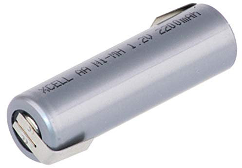 20x XCell Akku Mignon AA 2200 mAh 1,2V NiMh mit Z Lötfahne Flattop Hochstrom - Hochleistungs- Markenzelle in Industriequalität AKKUman Set