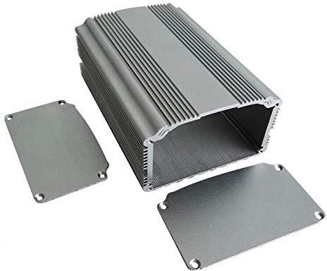 Aluminum Project Box,(XD-81)Aluminum Instrument Electrical Project Box Electronic Enclosure Case DIY for Holding Circuit Board., 43x78x140mm