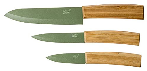 Just Vegan Messer-Set Erwachsene-Unisex Grün