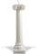 nudu - Bubble Kerze - Deko Kerze aus natürlichem Bienenwachs - Sojawachs - Handmade - Aesthetic Decor - nachhaltig - Candle - Column - Weiß/Creme