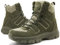 5.AA B21 Shoe Straps Militärstiefel mit seitlichem Reißverschluss Wanderhalbschuhe Grün 46EU