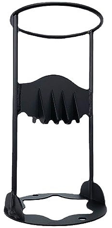 Kingsea Holzspalter Manuell 41 x 19 x 21cm, Holzspalter Manuell Öffnung aus legiertem Stahl Brennholzspaltwerkzeug leicht zu bedienen für Campen Outdoor, Schwarz