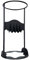 Kingsea Holzspalter Manuell 41 x 19 x 21cm, Holzspalter Manuell Öffnung aus legiertem Stahl Brennholzspaltwerkzeug leicht zu bedienen für Campen Outdoor, Schwarz