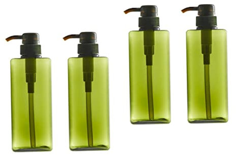 4 Stück spritzflaschen sprühnebel Flasche Spray Bottle sprühflasch reiseflaschen Flasche mit Pumpe seifenspender Glas Container Wasserspender Handwaschflüssigkeit Reisen Duschgel