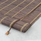 Sh000ad Retro Bambus-Rollo,Anpassbar Bambusrollo Bambus Jalousie,Raffrollo,Holzrollo,Sichtschutz,Lichtfilternde Fensterrollos Für Innen- und Außenbereich Terrasse,Breite x Höhe (50cm x 250cm)
