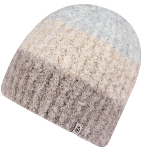 Roeckl Damen Winter-Zubehör-Set Cosy Bouclé New Mütze