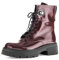 Gabor Damen Combat Boots, Frauen Stiefeletten,uebergangsstiefel,schnürstiefel,Winterstiefel,Winterschuhe,warm,Bordeaux (Glitzer),38 EU / 5 UK