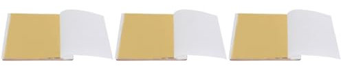 Lurrose 300blätter Imitation Blattgold Papier Für Maniküre Kunsthandwerk Malerei Und Dekoration Goldene Folie Für Kreative Bastelprojekte Und Vergoldung