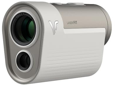 Voice Caddie Laser Fit Rangefinder, Silver and champaigne