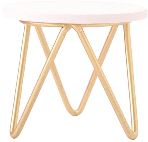 MOLUCKFU Miniatur Beistelltisch Maßstab Rund Für Deko Und Projekte Langlebig Und Für Kreative Bastelideen