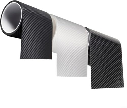 Nastro protettivo per telaio della bici, pellicola protettiva per catena della bici, pellicola protettiva trasparente, per catena di mountain bike (modello carbonio 5K)