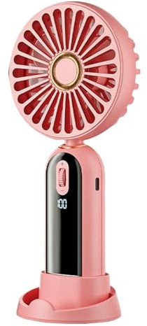 Mini Handheld Portable Fan Battery Operated Electric Powered Mini Foldable Foldable Desk Desktop Fans for Home Travel Office Sport Outdoor