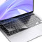 1 Pcs Keyboard Cover, Layout Ultra Thin Protector Skin, Keyboard Layout Protector Skin Compatible with M4 M3 M2 Air13.6, M4 M3 M2 MacBook Air15, 2021-2024 M4/M3/M2/M1 Pro/Max Mac Pro14/ Pro16