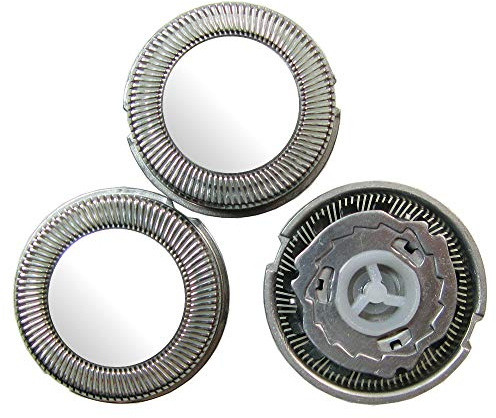 Trade-Shop 3x Scherkopf Messer Rasierklinge kompatibel mit Philips 1607 1608 3405 3425 3445 3604 3605 3610 3805 3810 3825 3830 3850 3860 3870 4800