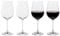 Dartington Crystal Bliss Red Wine Glasses | Set of 4 Glasses | Elegant Glassware for Red Wine, Dinner Parties & Everyday Use