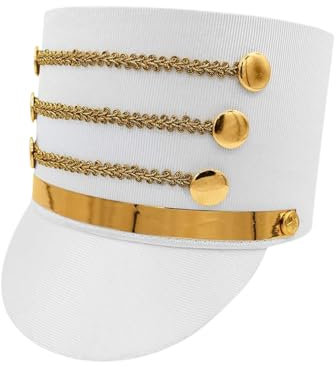 Toy Soldier Hat – Nutcracker Costume Hat For Adults, Band Major Cosplay Accessory For Performances, Themed Parties, Christmas Gatherings, And Creative Fancy Dress Outfits