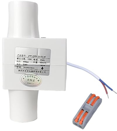 High Efficiency Duct Ventilation Exhaust Fan for Dog Pet House Kitchen Air Circulation in Grow Tents Hydroponic Systems Exhaust Fan for Pet Box