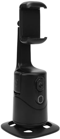 Jectse Intelligente Gesichtsverfolgungs-Telefonhalterung, um 360° Drehbarer Intelligenter Fotoständer, Keine App Erforderlich für Instagram-Unterstützung, Elektronische Komponenten