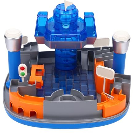 Rengue Slotcars, Schienen und Zubehör, 3D-Labyrinth-Rennstrecke, Mint-Lernspielzeug mit Raumschiff-Puzzle für Kleinkinder, und Mädchen, Interaktives Lernspiel für Hand-Auge-Koordination und