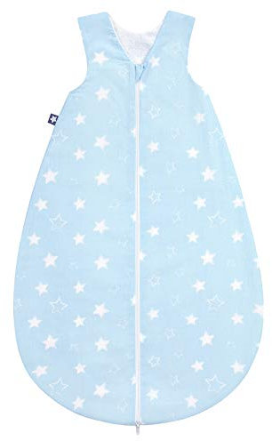 Julius Zöllner Schlafsack Sommerschlafsäckchen Sternenhimmel blau 90 cm