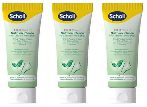 Scholl Intense Nutrition Creams for Dry Feet Pack of 3 75 ml