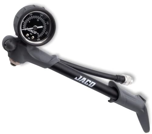 JACO ShockPro MTB Shock Pump - 300 PSI | High Pressure Mountain Bike Air Fork/Shock Pump