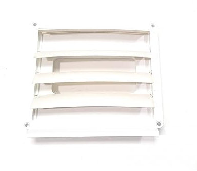 TUBPLA Finestra uscita rettangolare PVC bianco 120 x 60 mm