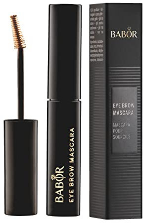 BABOR MAKE UP Eye Brow Mascara, Augenbrauenmascara, mit getöntem Gel und superfeiner Bürste, färbt, fixiert & konturiert, füllt Lücken auf, 2 g
