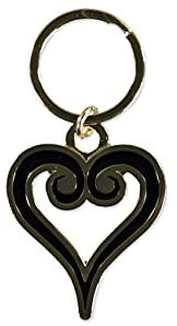 Difuced Llavero Disney Kingdom Hearts Logo