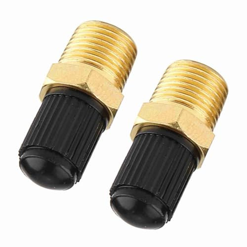 Compressor Tank Fill Valve - Brass Air Compressor Tank Fill Valve 2 Pcs 1/8 Air Fill Valve Valve Car Air Valve Air Compre 2Pcs 1/8 Npt Mpt Brass Air Compressor Tank Fill Valve Q2C7831/8 Npt1/8