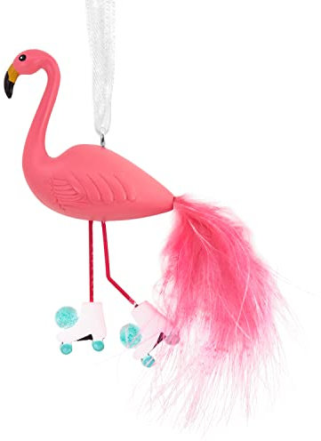 Hallmark Flamingo auf Rollschuhen, Weihnachtsdekoration