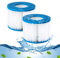 FWLWTWSS Hot Tub Filter Cartridges VI for Bestway Filter Replacement for All Models, Hot Tub, Miami, Vegas, Monaco, Palm Springs, 2 Filters
