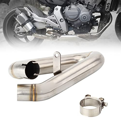Moto pour Honda Hornet 600 2007 2008 2009 2010 2011 2012 2013 CBR600F CB600F Hornet 600 Escape Decat Pipe Tuyau De Liaison D'échappement Catalyseur Supprimer Le Tuyau Accessoires