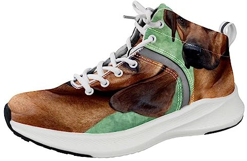 Herren Laufschuhe Sneaker Rhodesian Ridgeback Hund, Tennis Workout Walking Gym Athletic Schuhe, Mehrfarbig, 39.5 EU