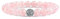 MetJakt 18-18.5cm Natur 8mm Edelstein-Heilungs-Kristall-Stretch-Perlenarmband mit 925 Sterling Silber Sanskrit Mantra Charme (Rosenquarz)