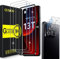 QULLOO Verre Trempé pour Xiaomi Mi 13T 5G / 13T Pro 5G [3 Pièces] + Caméra Protecteur [3 Pièces], Protecteur D'écran Ultra Résistant Dureté 9H Film Protection Écran HD Transparent