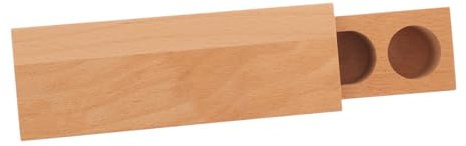 VILLCASE Stempelbox Kalligraphie-Stempelkissen-Organizer Stempeletui Stempel aufbewahrung Stempelaufbewahrung Stamper Aufbewahrungshalter Aufbewahrung von Stempelkissen hölzern -Box