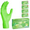 100x ARNOMED Einweghandschuhe Grün, Nitrilhandschuhe M, Einmalhandschuhe, Handschuhe Einweg puderfrei, latexfreie Gummihandschuhe, Einweghandschuhe in XS, S, M, L & XL verfügbar