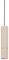 EGLO LED Hängelampe Caminia, 1-flammige Pendelleuchte über Esstisch, Esszimmerlampe aus Metall in Beige und Gold, GU10-Leuchtmittel, warmweiß
