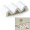 Fine jade2 Portasapone a forma d'onda Portasapone in gesso Portasapone ad asciugatura rapida Adatto per doccia, lavabo, cucina e lavandino
