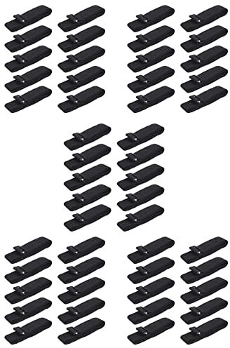 Rdjumpdjo 50 Pièces Fréquence Cardiaque Sangle de Poitrine Sangle élastique Réglable pour Sports Moniteur de Fréquence Cardiaque sans