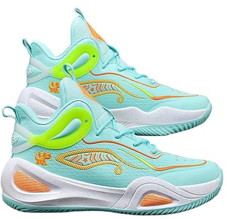 晟华 Scarpe da basket Moda Studente Sport Scarpe Da Corsa Teen, Chiaro di luna, 11