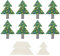 Sticking Haken Edelstahl Weihnachtsbaum -Design Wandmontierter Selbstkleber Haken für Küchenbadezimmer Hausorganisation