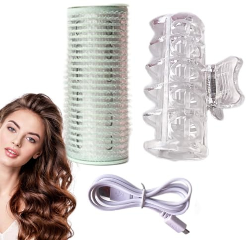 Heiße Rollen Lockenwickler - Elektrische Rollen Selbstklebende Tragbare Lockenwickler | Hairs Curling Styling Werkzeuge Für Einfache, Makellose, air Rollerss Für Medium Styling