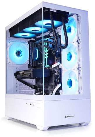 AMD Ryzen 5 7600X PC Gamer Haut de Gamme Watercooling 360mm - RX 7900 XTX 24GB - 32GB RAM - 2TB M.2 SSD - MSI B840 WiFi - WiFi 7/Bluetooth 5.4/LAN 2.5Gbps - Win11 Pro - Sharkoon AK6 Blanc