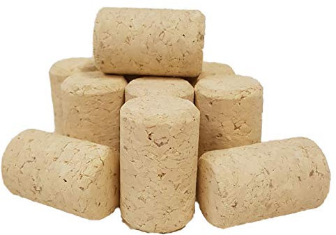 100 behandelte Weinkorken aus Presskork, 38 x 23,5 mm, WINZERQUALITÄT