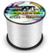 Ashconfish Filo da pesca intrecciato, 16 fili con nucleo cavo da pesca 100 m / 109 yards 30 libbre resistente all'abrasione Incredibile Superline Zero Stretch Ultrathin diametro filo tessuto bianco